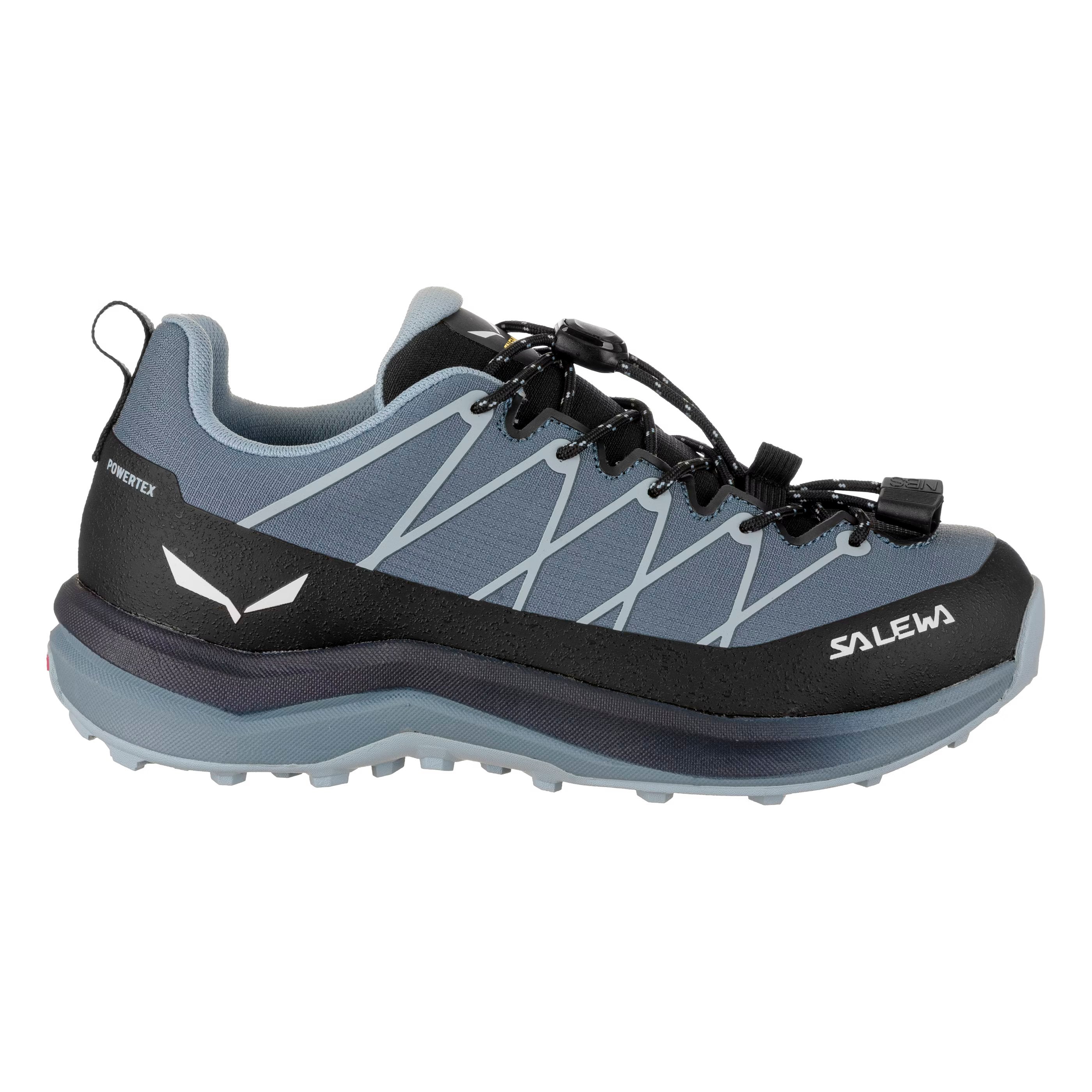 Ghete trekking copii Salewa Wildfire 2 Powertex-Albastru/Negru-28