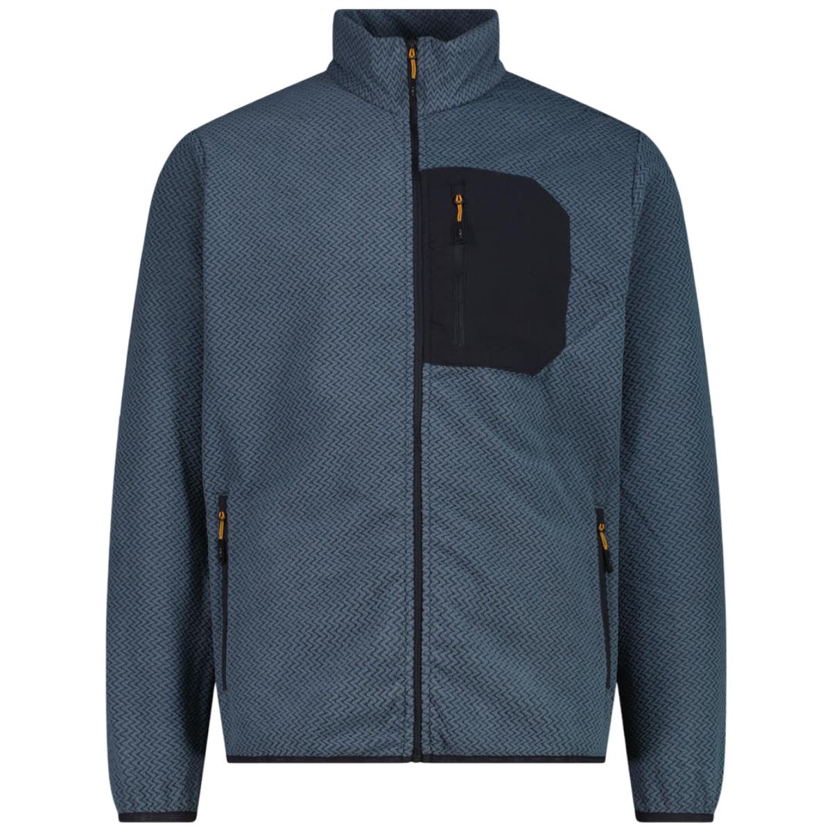 Fleece barbati CMP 36H1317 FW 2026-Albastru-M