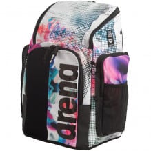 Rucsac Arena Spiky III Print 45-Alb/Negru