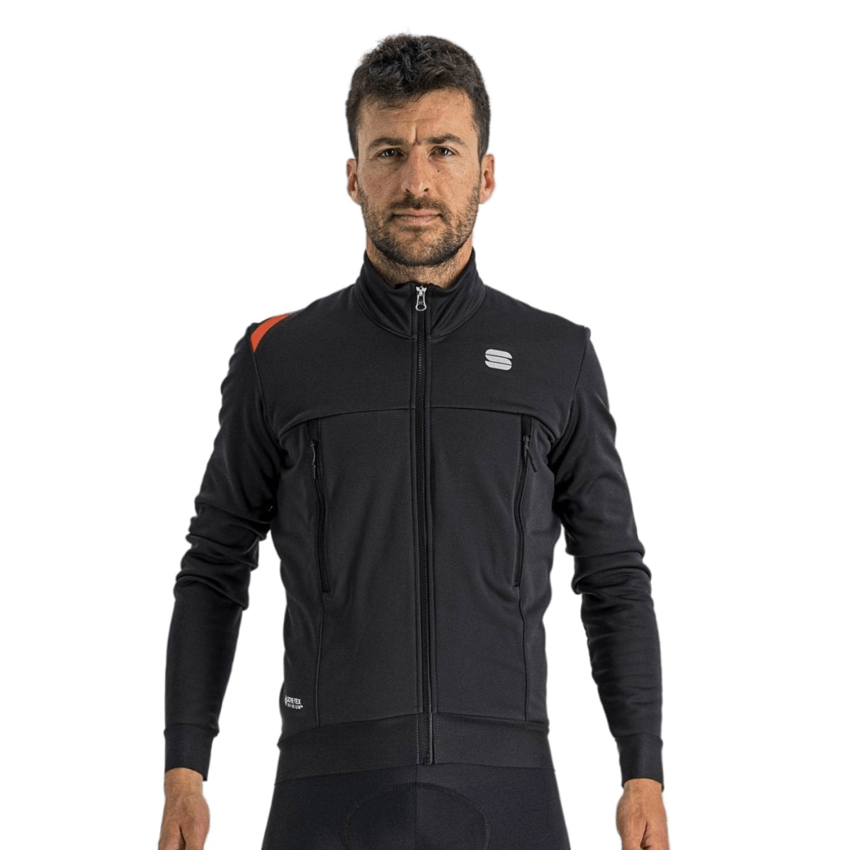 Jacheta ciclism barbati Sportful Fiandre Warm-Negru-S