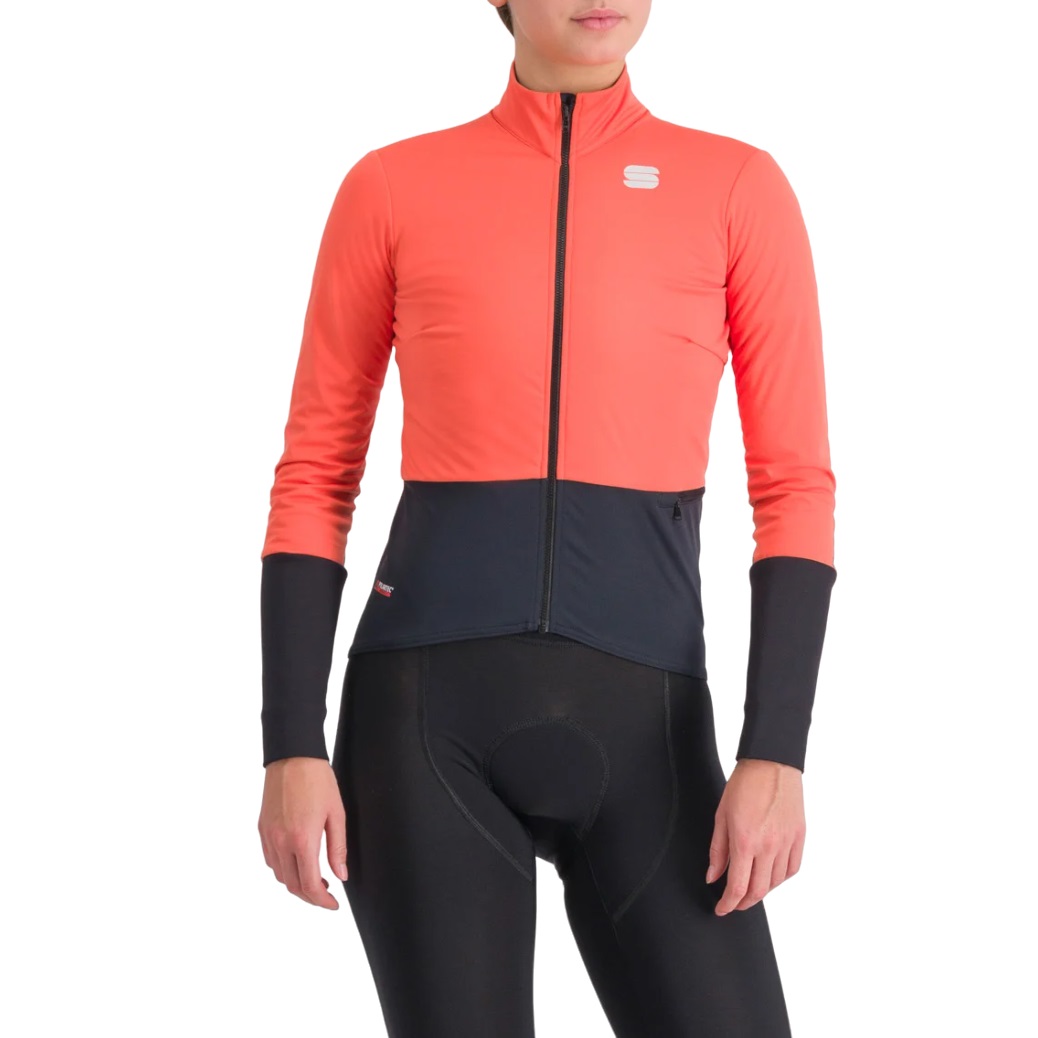 Jacheta ciclism dama Sportful Total Comfort FW 2023-Rosu/Negru-XS