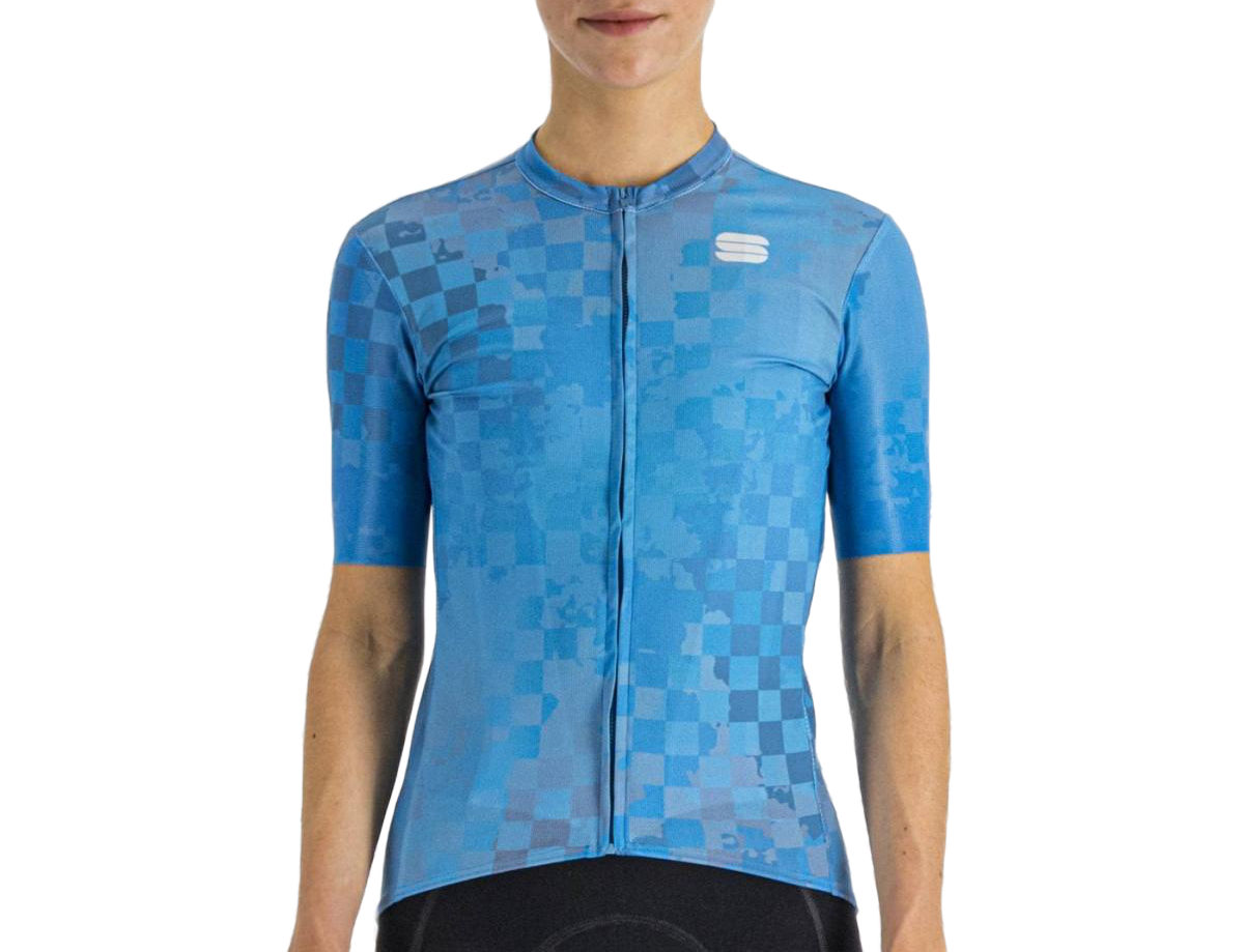 Tricou ciclism dama Sportful Rocket-Albastru-S