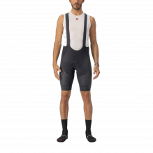 Pantaloni scurti ciclism cu bretele barbati Castelli Superleggera-Negru-S