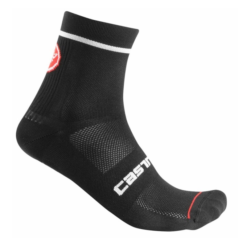 Sosete ciclism Castelli Entrata 9 SS 2025-Negru-S/M