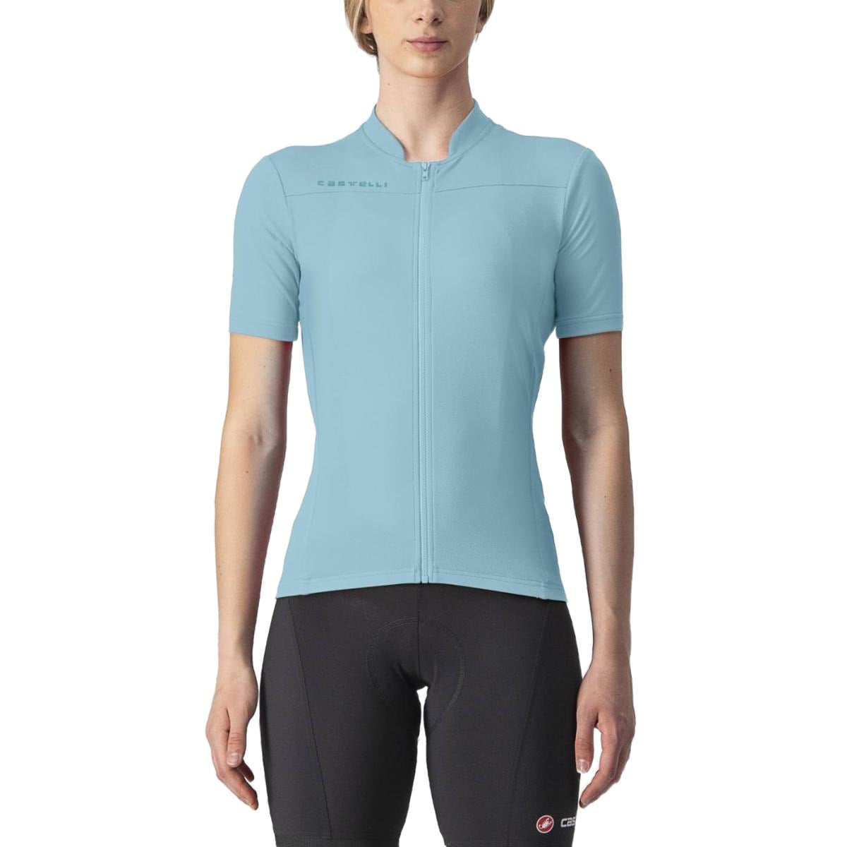 Tricou ciclism dama Castelli Anima 3-Bleu-L