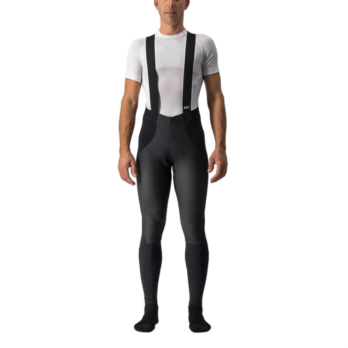 Pantaloni ciclism cu bretele barbati Castelli Sorpasso RoS Wind-Negru-S