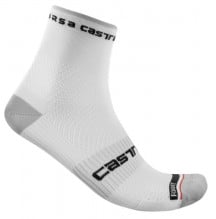 Sosete ciclism Castelli Rosso Corsa Pro 9-Alb-XXL