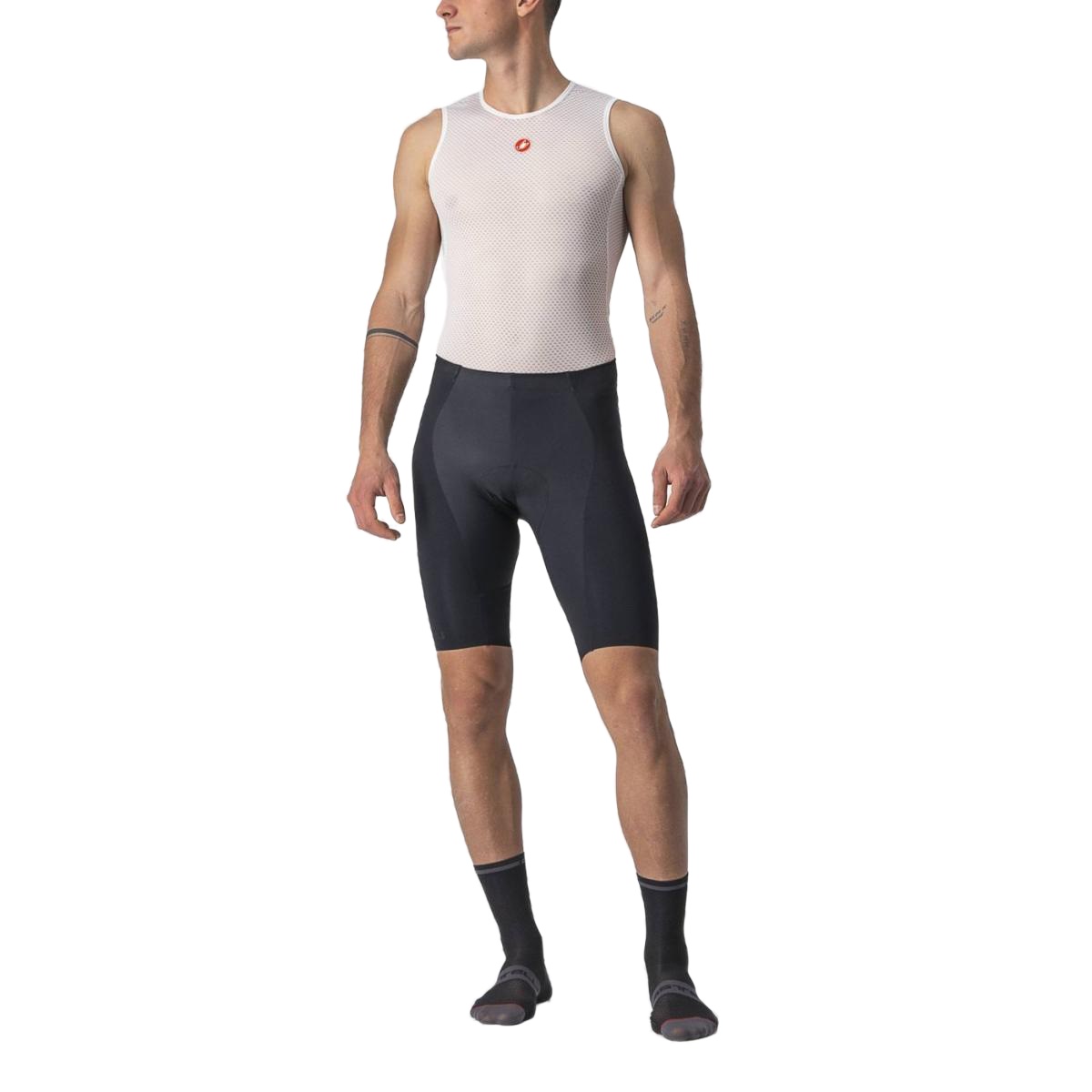 Pantaloni scurti ciclism barbati Castelli Free Aero RC-Negru-S