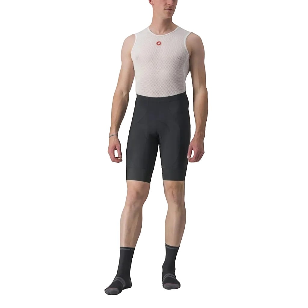 Pantaloni scurti ciclism barbati Castelli Entrata 2 SS 2025-Negru-S