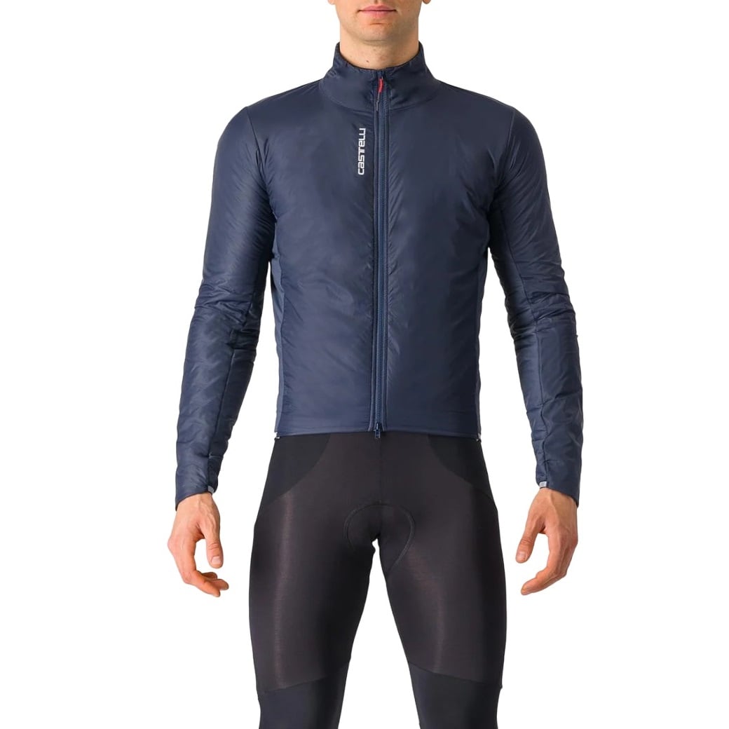 Jacheta ciclism barbati Castelli Fly Direct-Bleumarin-M