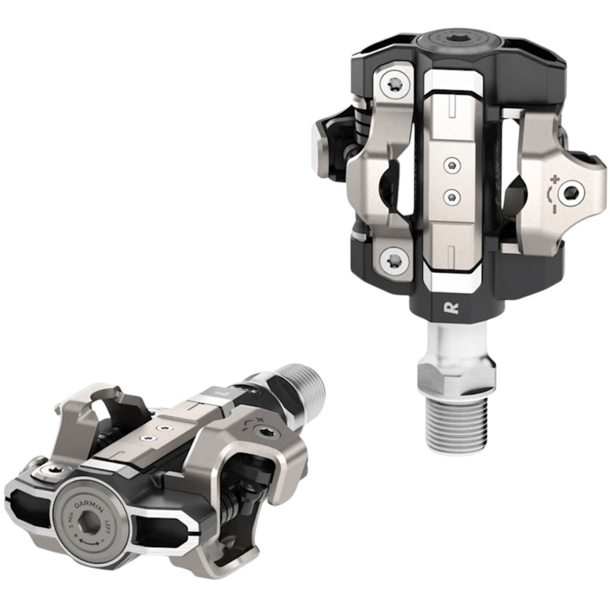 Pedale Garmin Rally XC110 - Power Meter cu un senzor pentru placute Shimano SPD