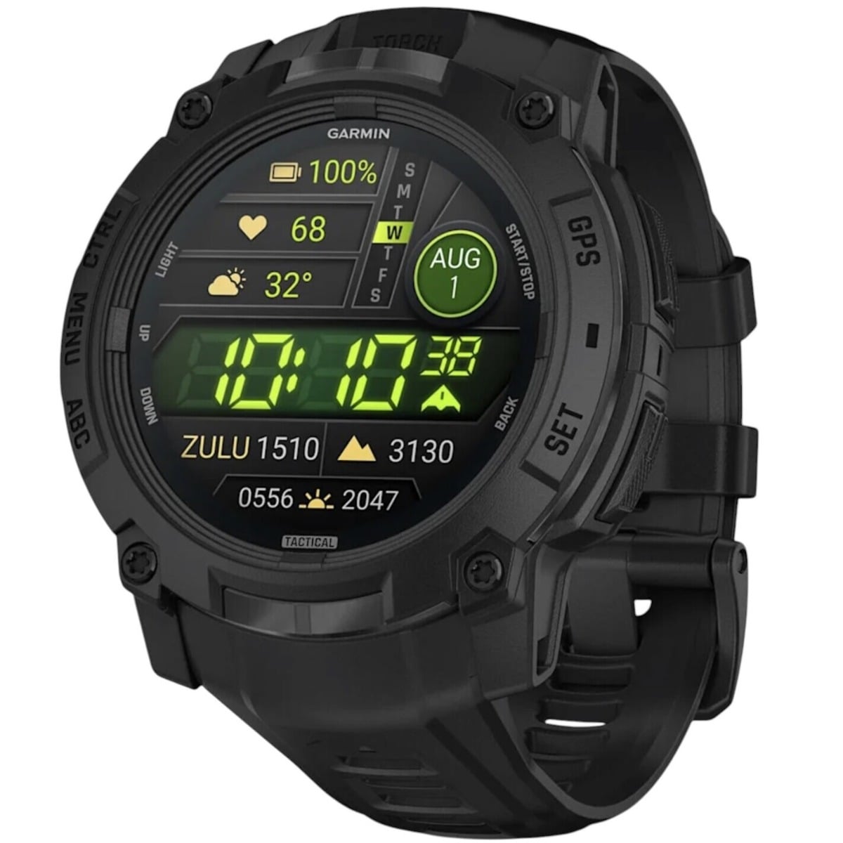 Ceas Garmin Instinct 3 - 50 mm, AMOLED, Tactical Edition
