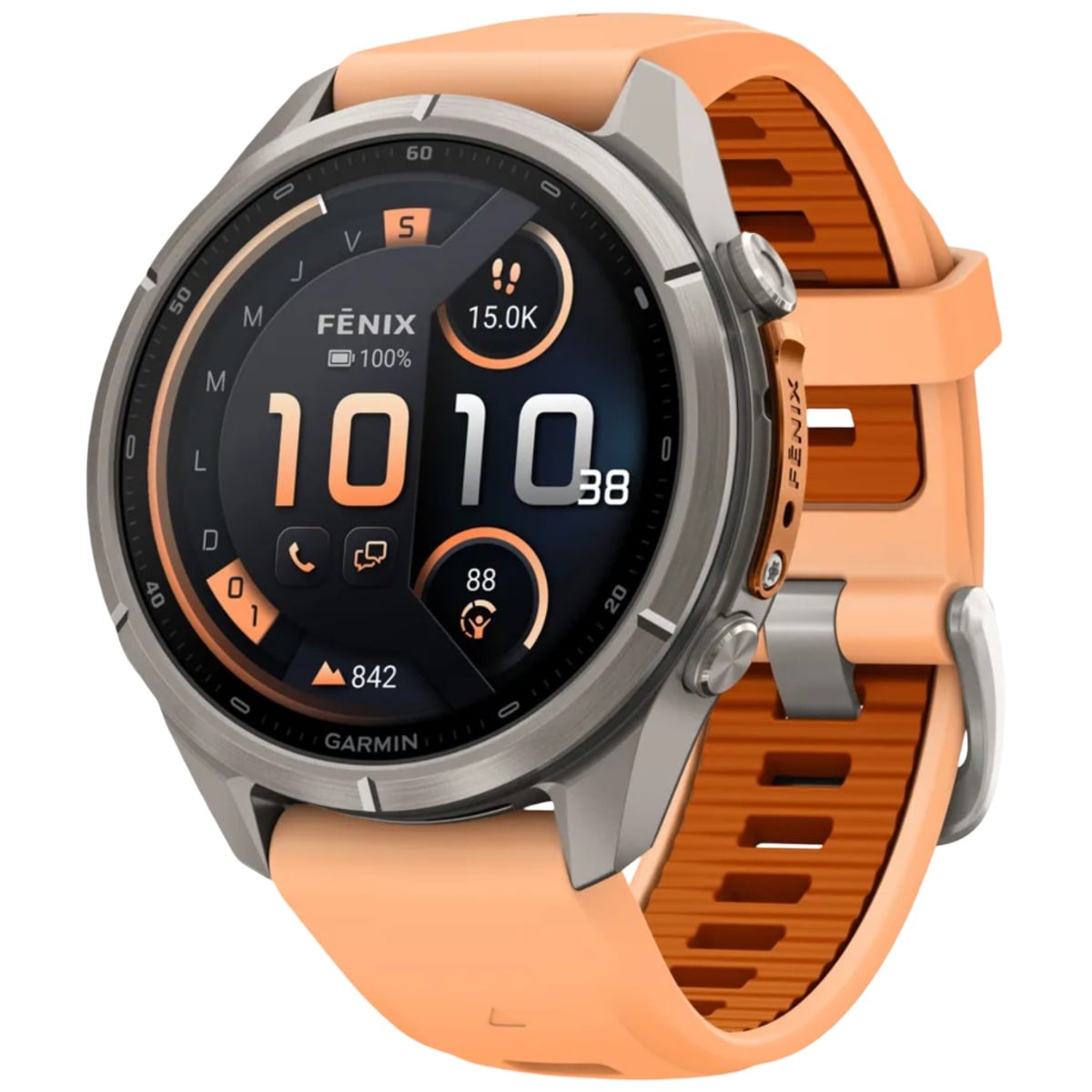 Ceas Garmin Fenix 9 PRO AMOLED inReach - 43 mm