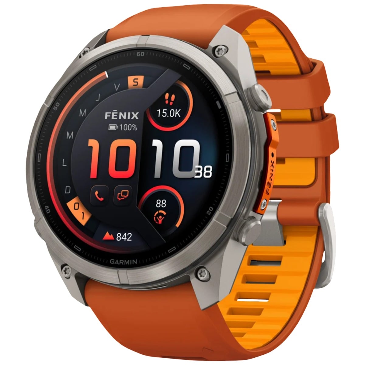 Ceas Garmin Fenix 9 PRO AMOLED inReach - 51 mm