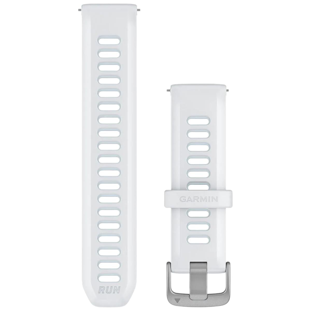 Curea silicon ceas Garmin Approach/D2 Air/Forerunner/Venu/Vivoactive - 20 mm-Alb