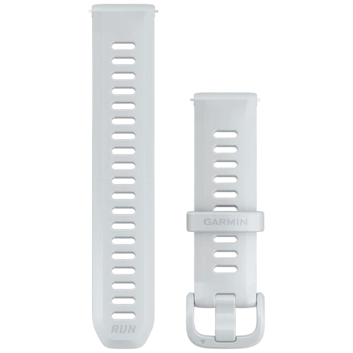 Curea silicon ceas Garmin Approach/Forerunner/Venu/Vivoactive - 20 mm-Alb