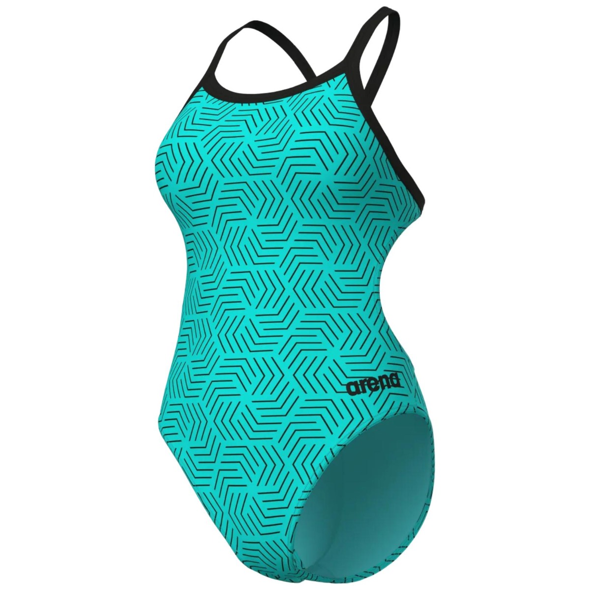 Costum baie dama Arena Allover Swimsuit Challenge Back - Editie Limitata Water Maze
