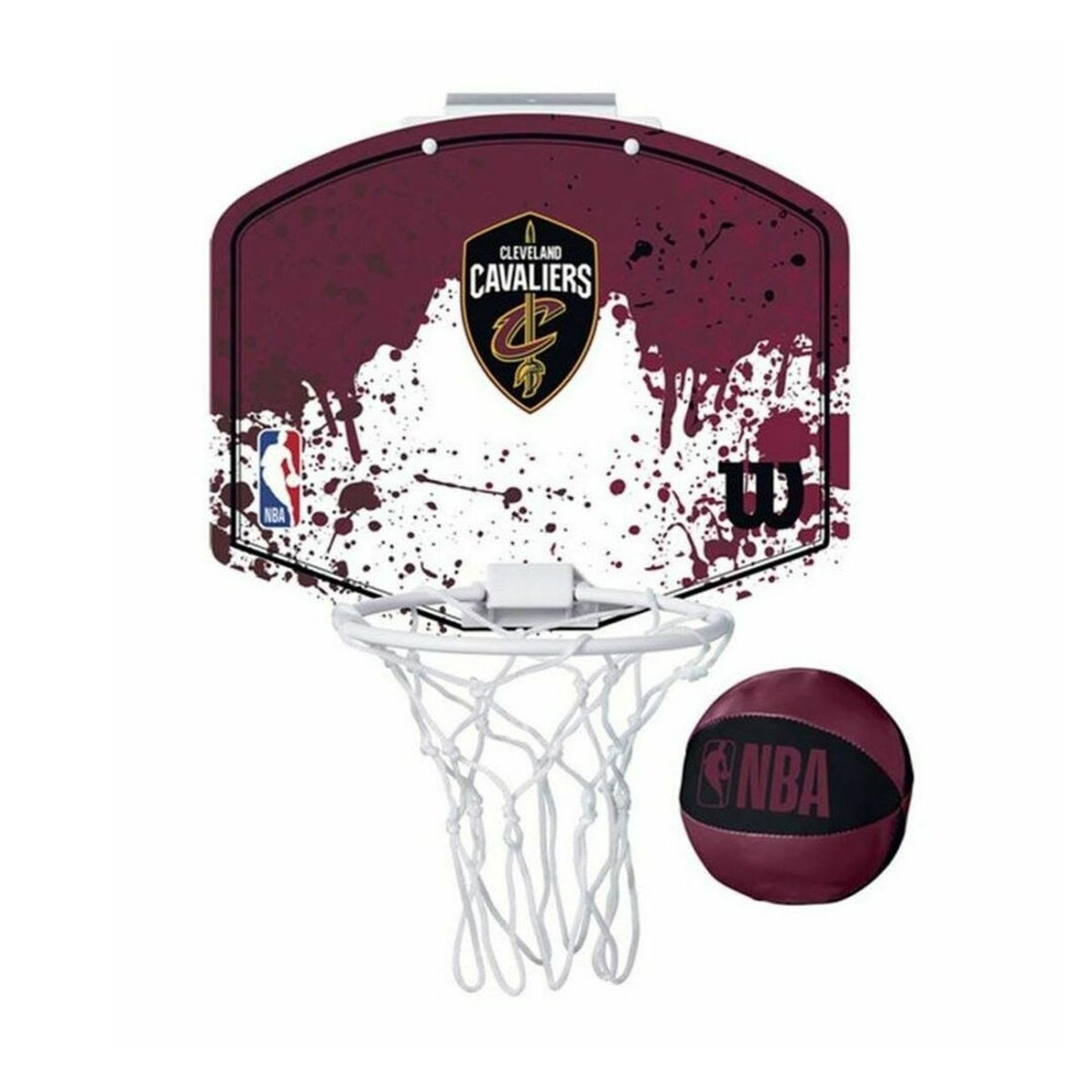 Mini panou de baschet Wilson NBA Hoop Cleveland Cavaliers