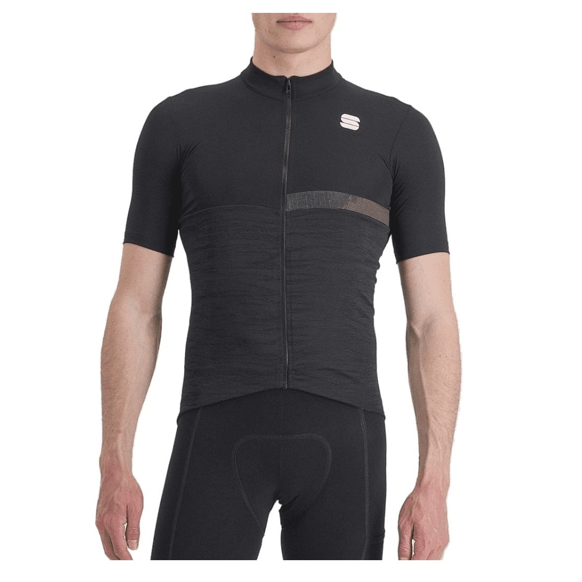 Tricou ciclism barbati Sportful Giara-Negru-S