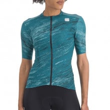 Tricou ciclism dama Sportful Supergiara Sample-Turcoaz-S