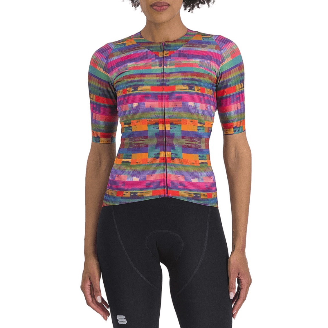 Tricou ciclism dama Sportful Glitch Bomber