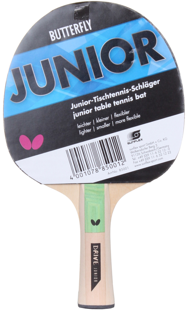 Paleta tenis de masa Butterfly Junior 