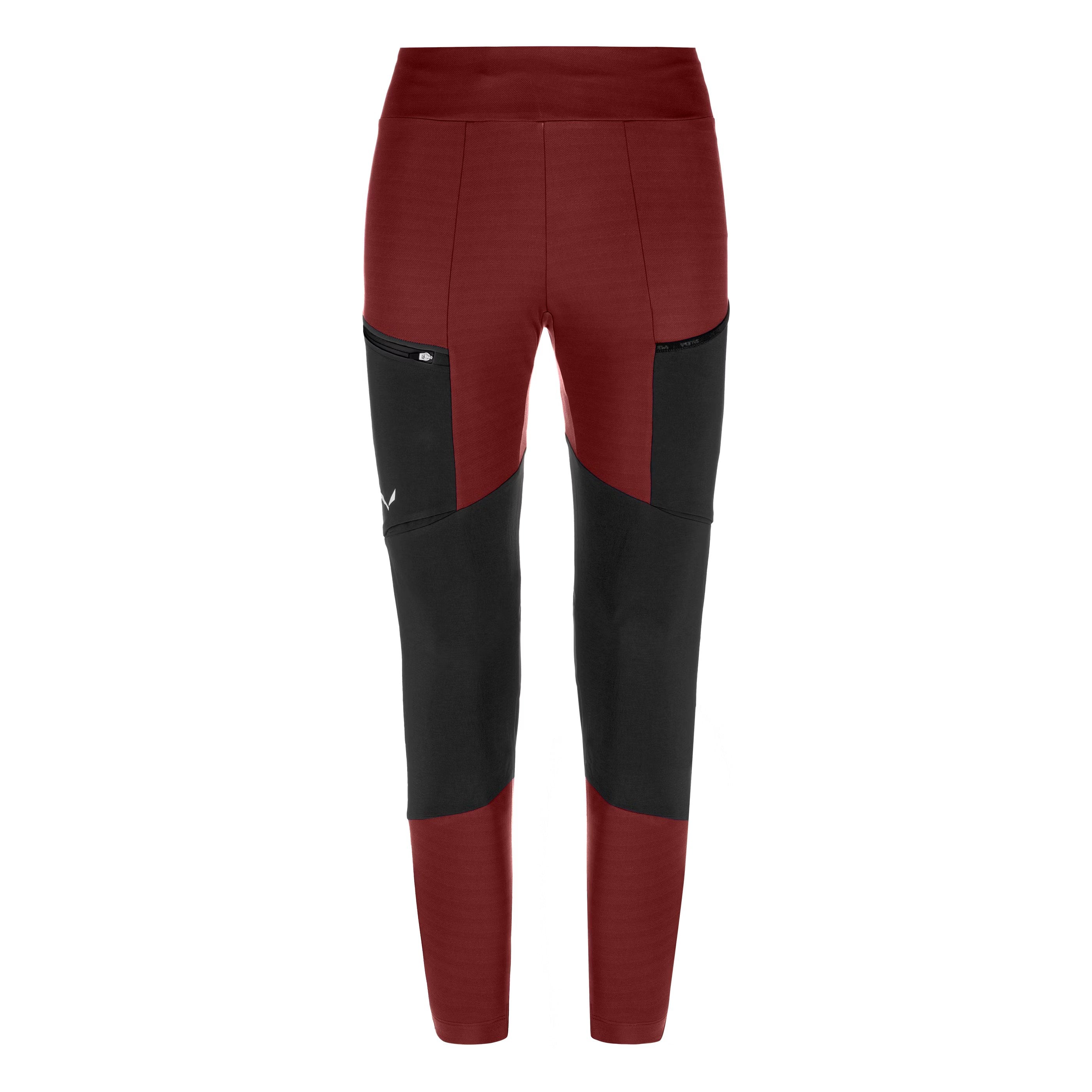 Pantaloni trekking dama Salewa Puez Dry Responsive Cargo-Grena/Negru-38/32