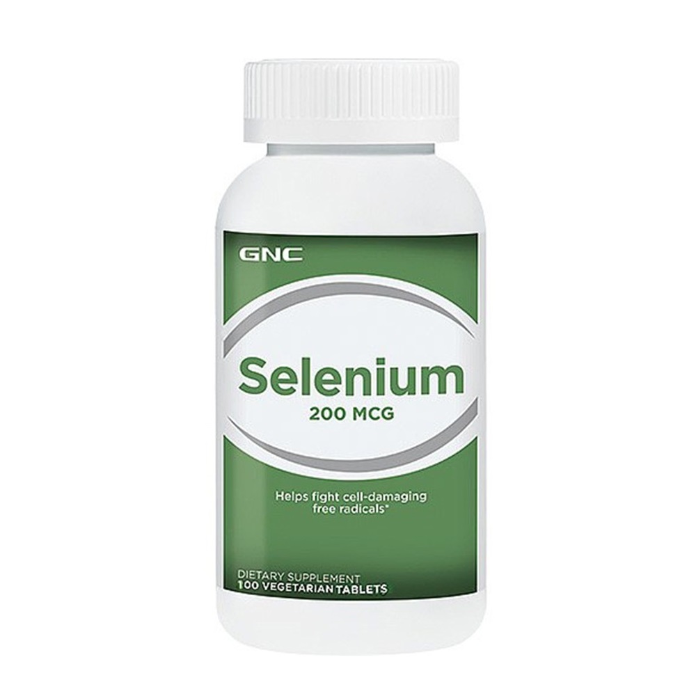 Supliment alimentar GNC Seleniu Natural 200 MCG