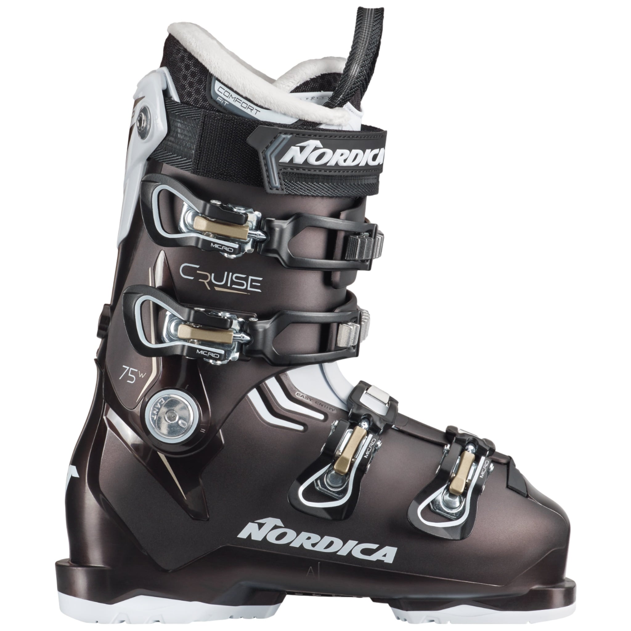 Clapari dama Nordica The Cruise 75 2025-Negru/Alb-37 (23.5)