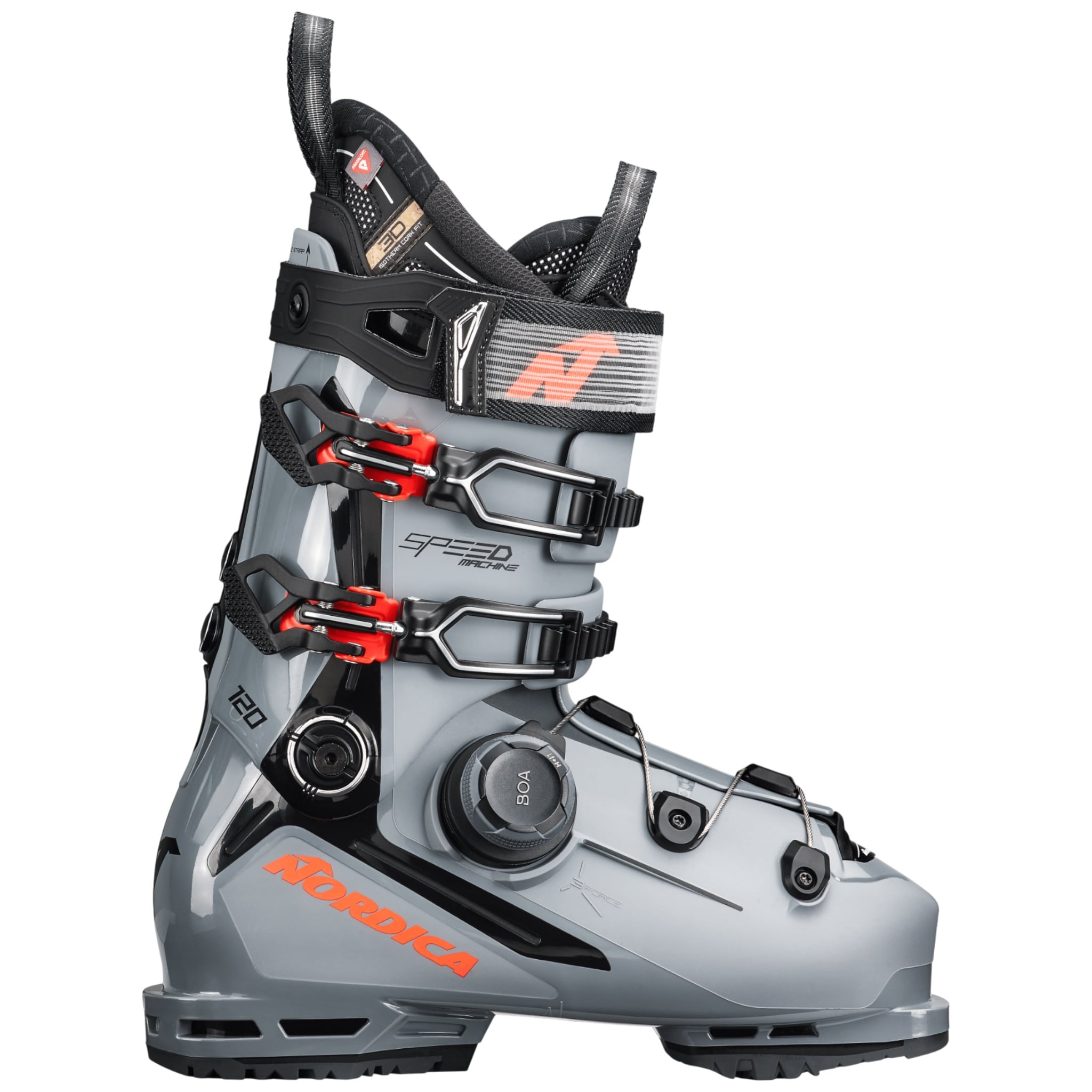 Clapari barbati Nordica Speedmachine 3 Boa 120 (GW) 2025-Gri/Negru-42.5 (27.5)