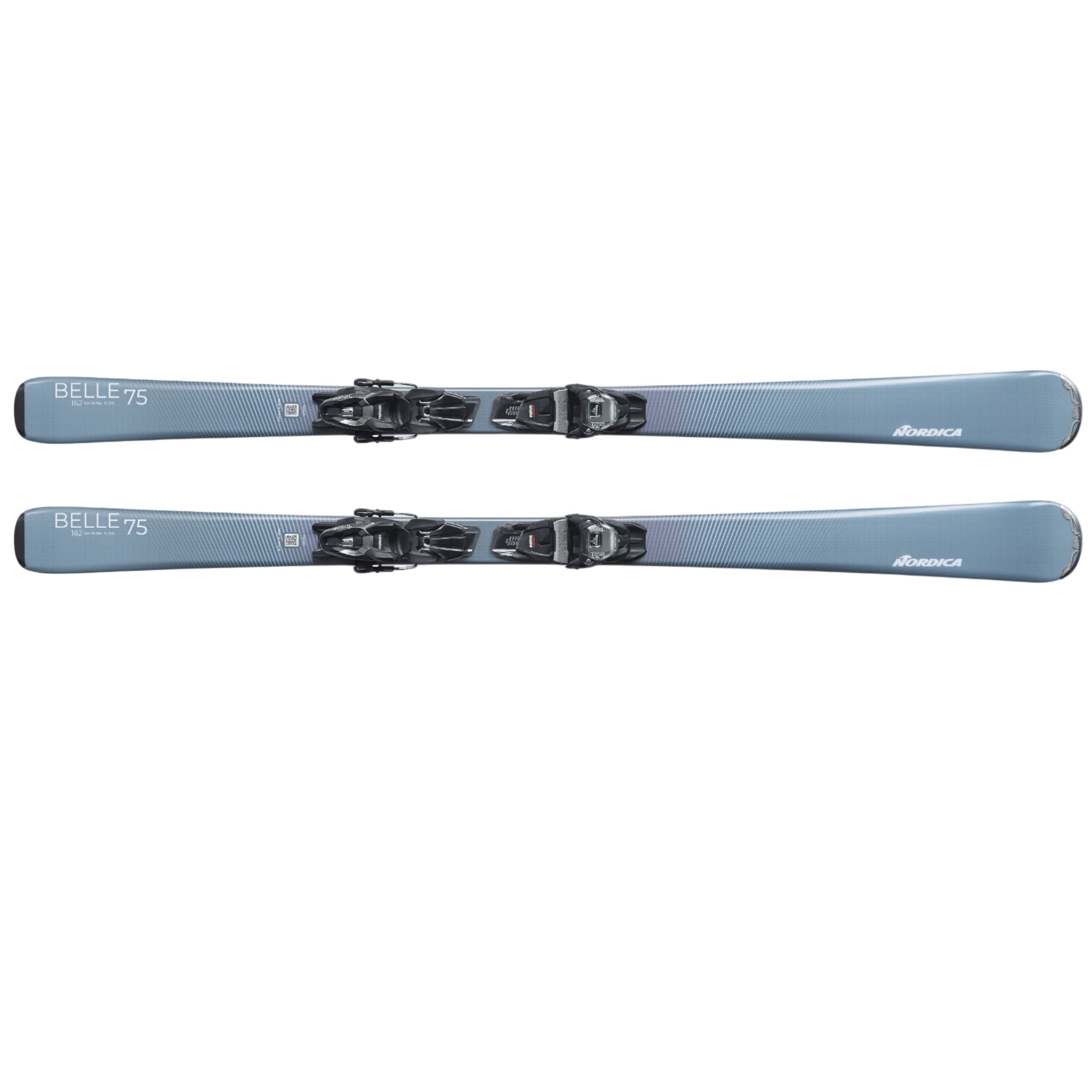 Schiuri dama Nordica Belle 75 + Legaturi TP2 Compact 10 FDT 2025-Albastru/Negru-144