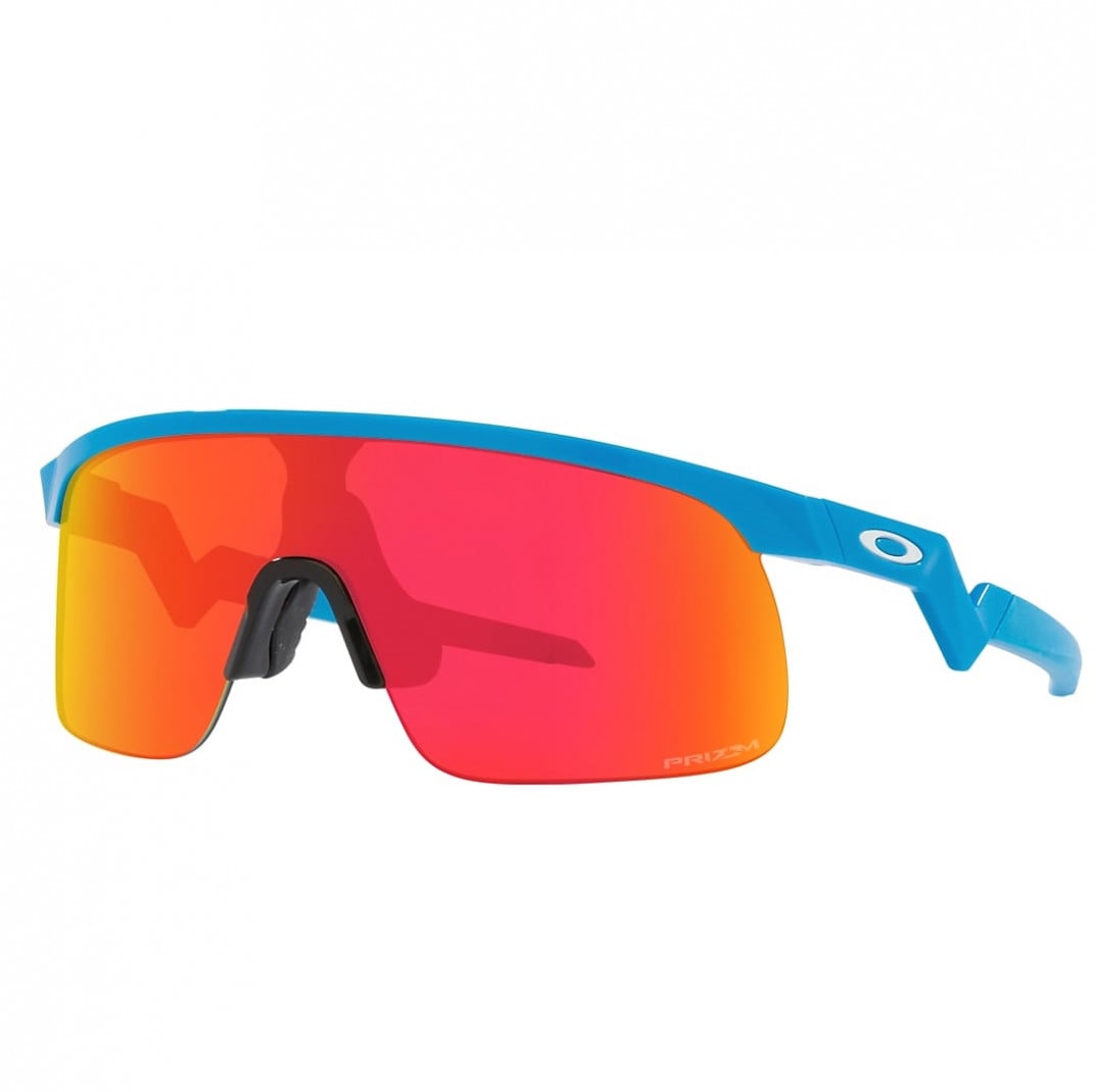 Ochelari de soare Oakley Resistor Sky Blue / Prizm Ruby Youth Fit