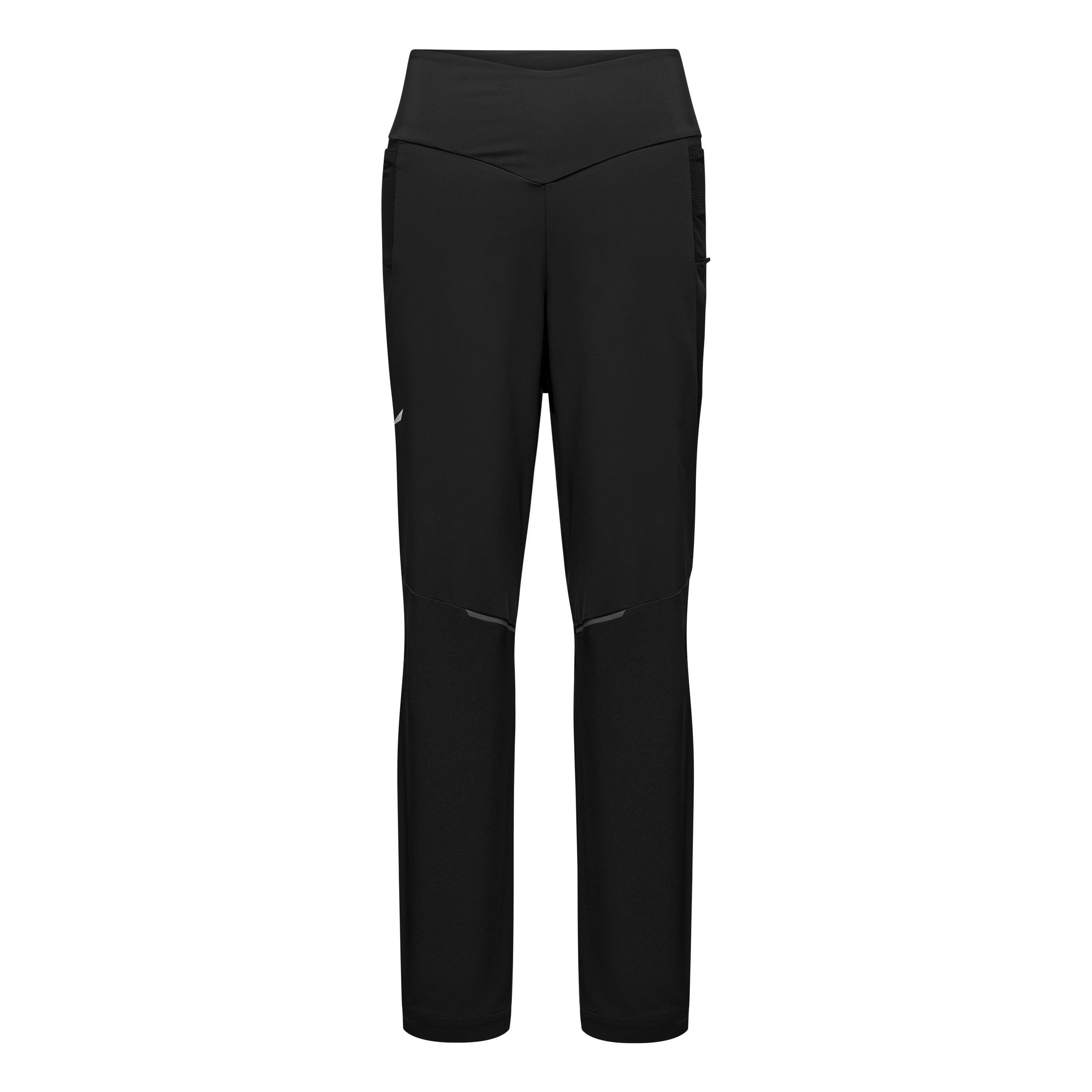 Pantaloni softshell dama Salewa Pedroc Stormwall/Durastretch Wind-Negru-40/34