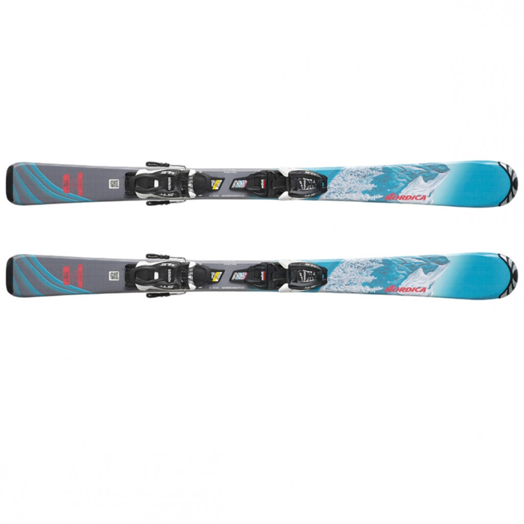 Schiuri copii Nordica Team G FDT (70-90) + Legaturi JR 4.5 FDT 2025