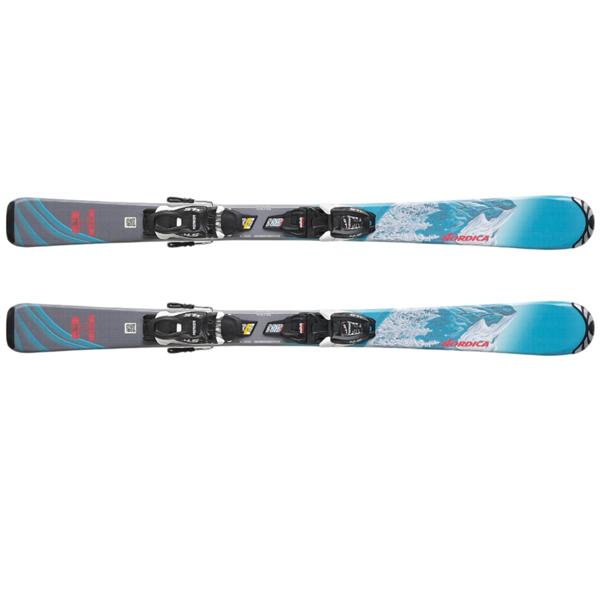 Schiuri copii Nordica Team G FDT (100-140) + Legaturi JR 4.5 FDT 2025