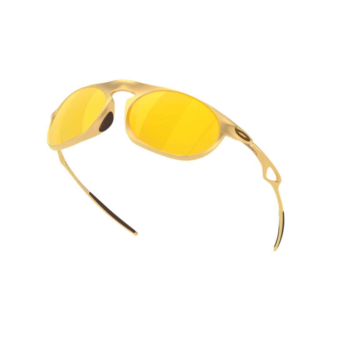 Ochelari de soare Oakley Neo Jacket Satin Gold / Prizm 24K Polarized
