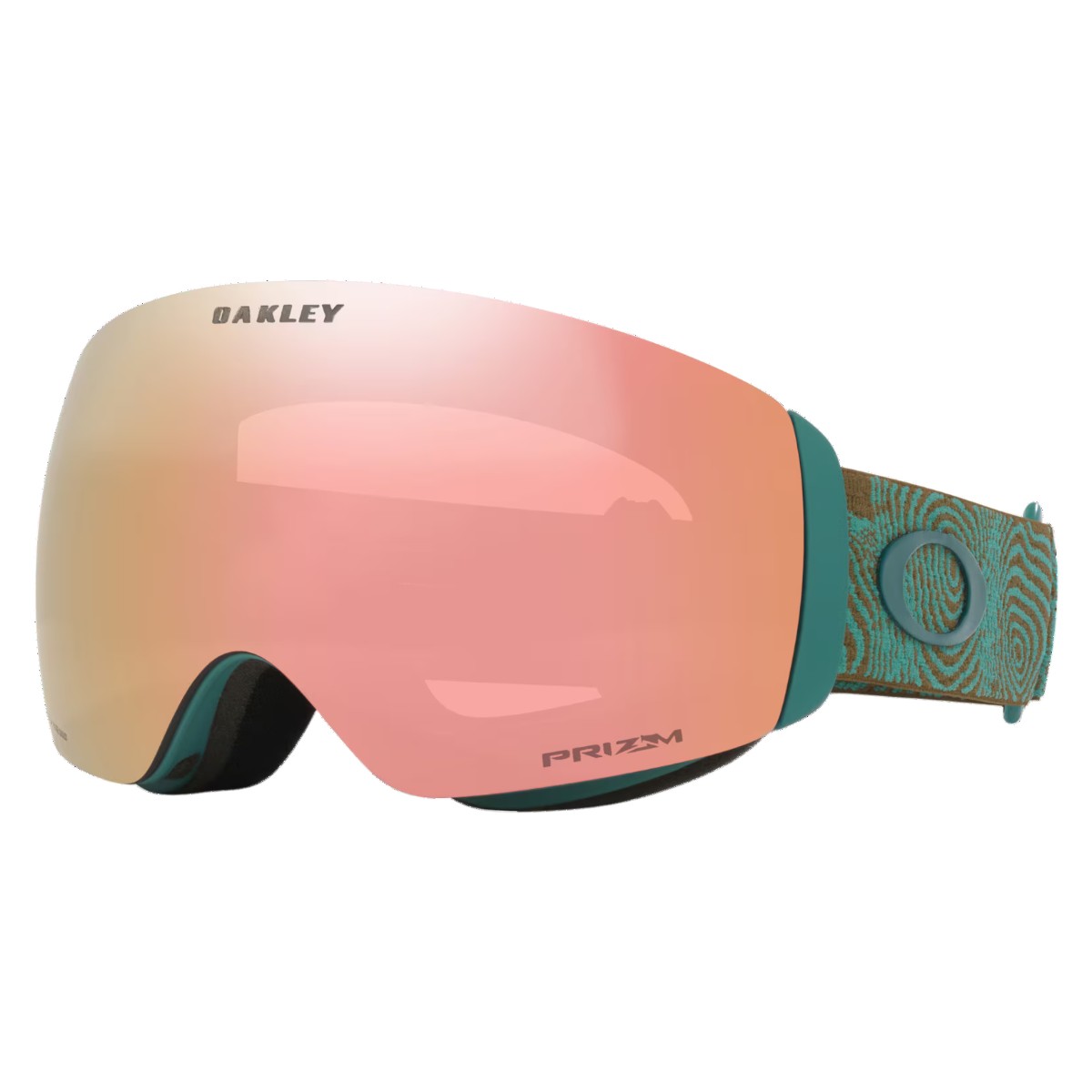 Ochelari schi Oakley Flight Deck M Snow Goggles Prizm Rose Gold Iridium / Pacific Trails