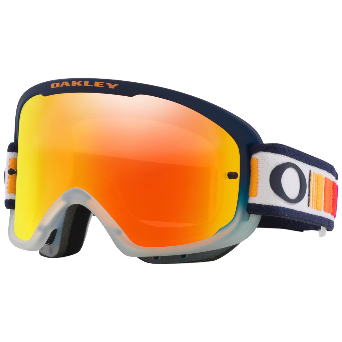 Ochelari de soare Oakley Black O-Frame 2.0 PRO MTB ENDURO Troy Lee Designs Fire Iridium /  TLD Orange Blocks