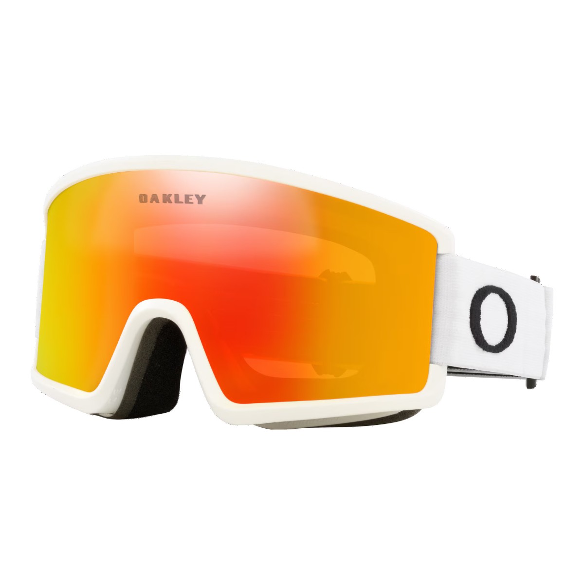 Ochelari schi Oakley Target Line M Fire Iridium / Matte White