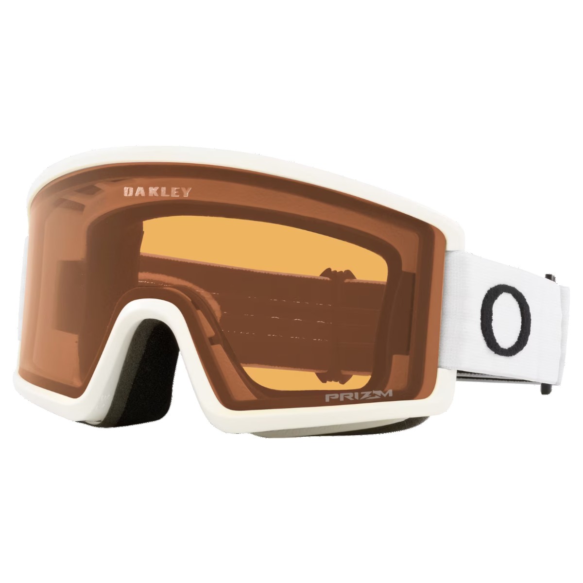 Ochelari schi Oakley Target Line M Prizm Snow Persimmon / Matte White