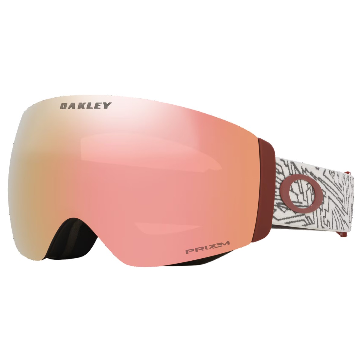 Ochelari schi Oakley Flight Deck Pro M Snow Goggles Prizm Rose Gold Iridium / Matte Black