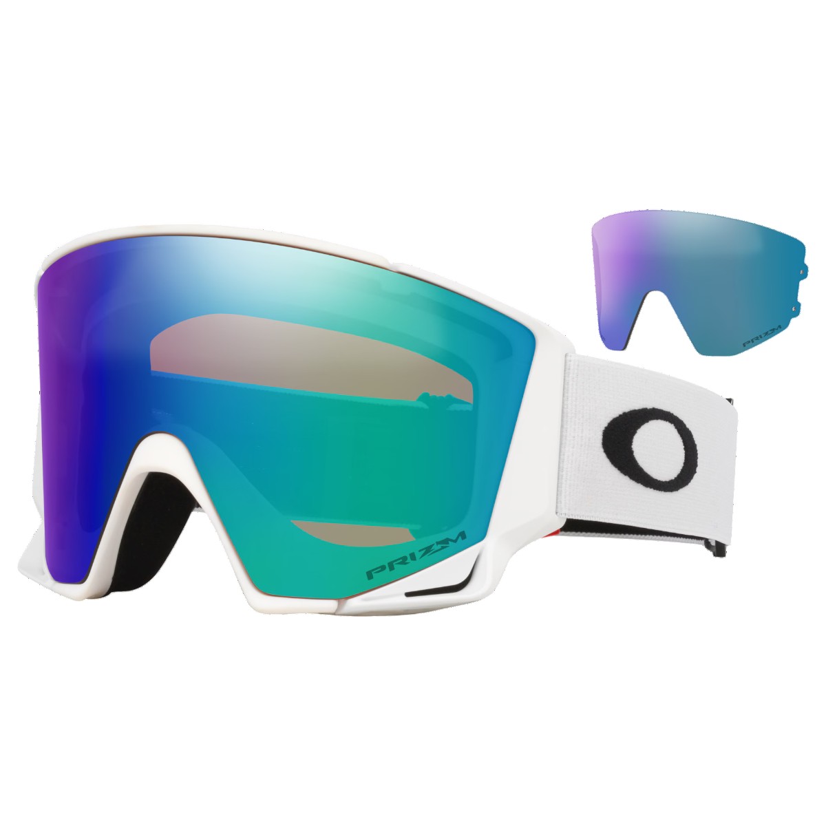 Ochelari schi Oakley Flow Scape L Snow Goggles Prizm Snow Argon Iridium / Matte White