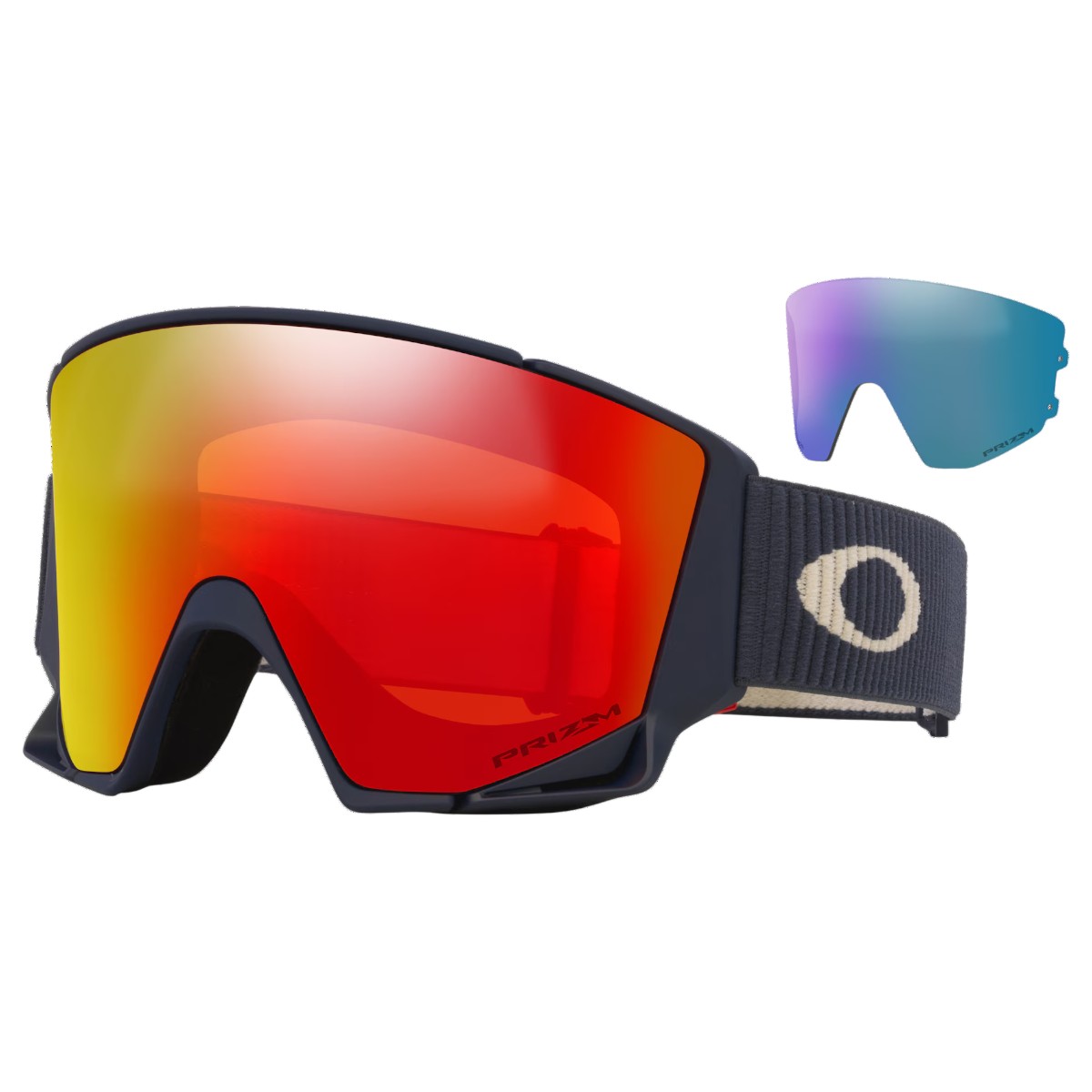 Ochelari schi Oakley Flow Scape L Snow Goggles Prizm Snow Torch Iridium / India Ink Corduroy