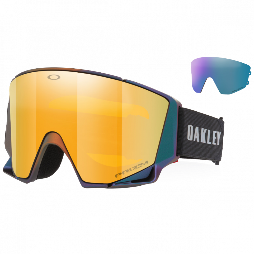 Ochelari schi Oakley Flow Scape L Snow Goggles Aura Collection Prizm Snow 24k Iridium / PGRG Colorshift