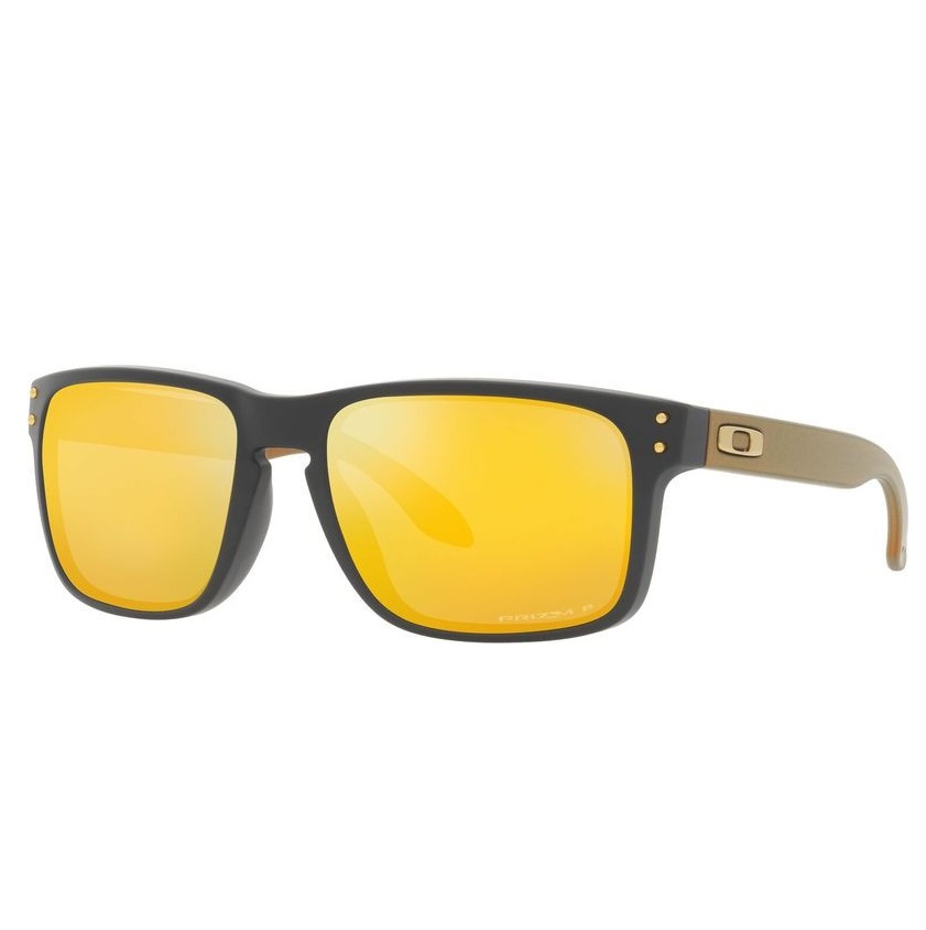 Ochelari de soare Oakley Holbrook Matte Carbon / Prizm 24k Polarized
