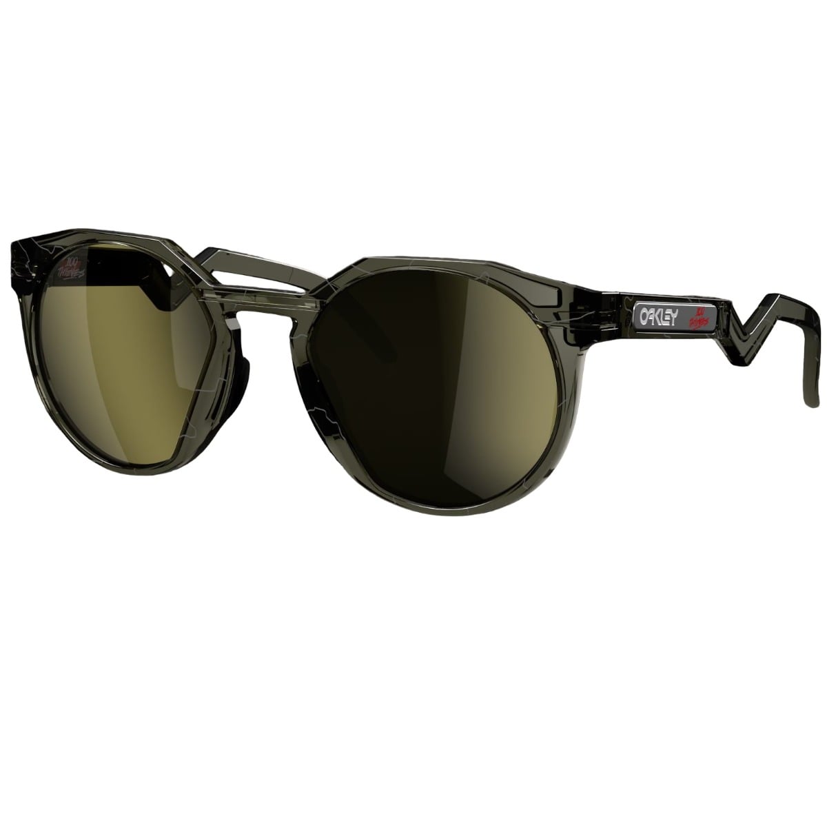Ochelari de soare Oakley HSTN 100T Grey Smoke, Prizm Gaming, 2025