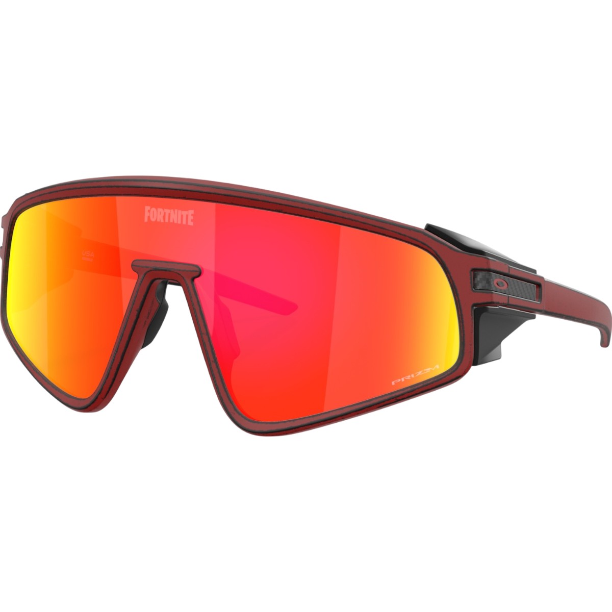 Ochelari de soare Oakley X Fortnite Red Knight Latch Panel Prizm Ruby / Raceworn Red Knight