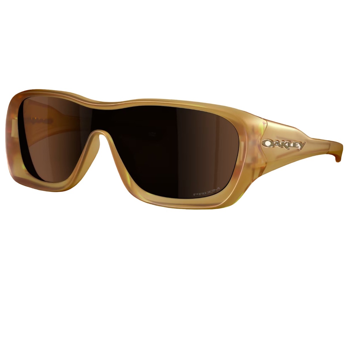 Ochelari de soare Oakley De La Salle Matte Trans Light Curry / Prizm Tungsten