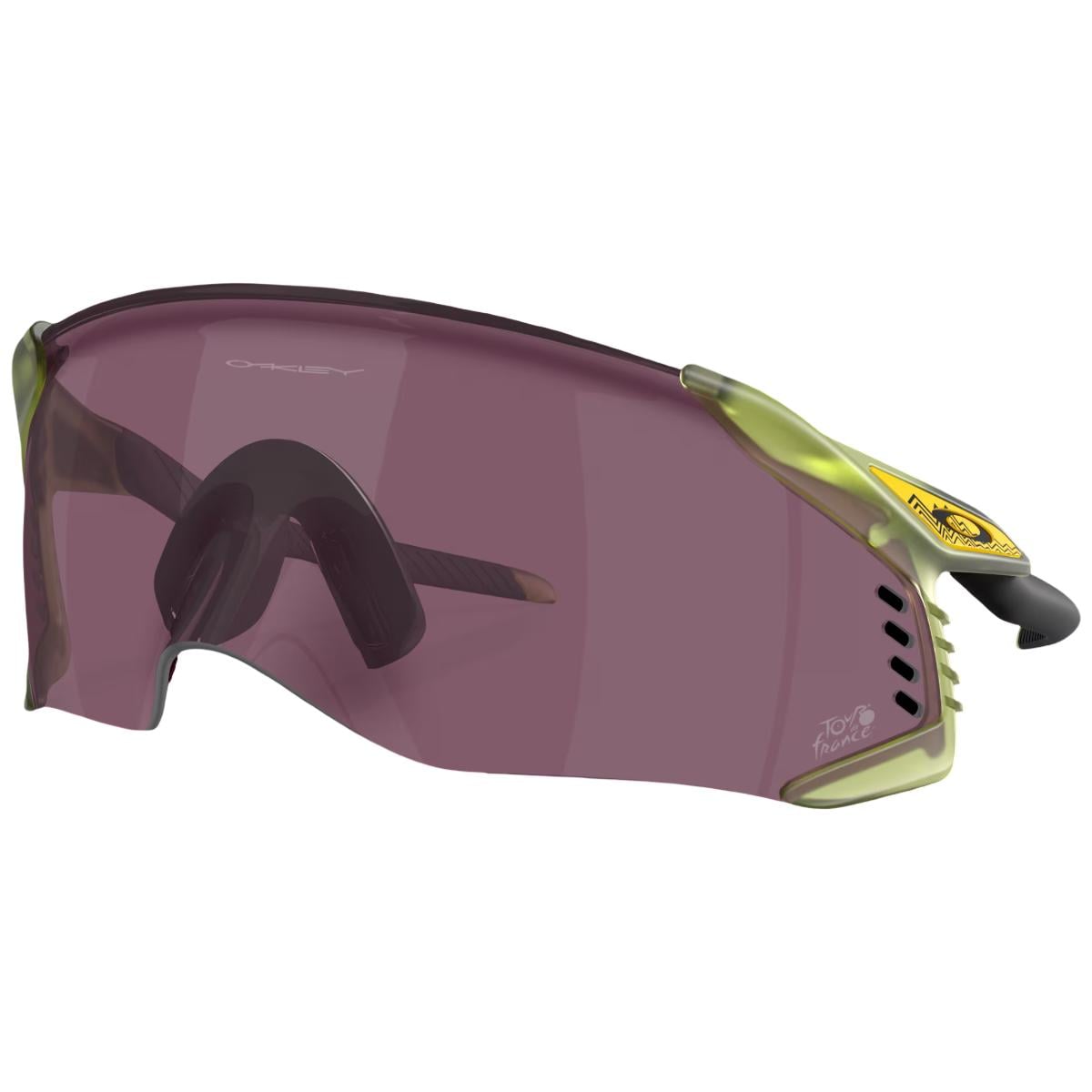 Ochelari de soare Oakley 2026 Tour De France Velo Kato Transparent Fern / Prizm Road Black 2026