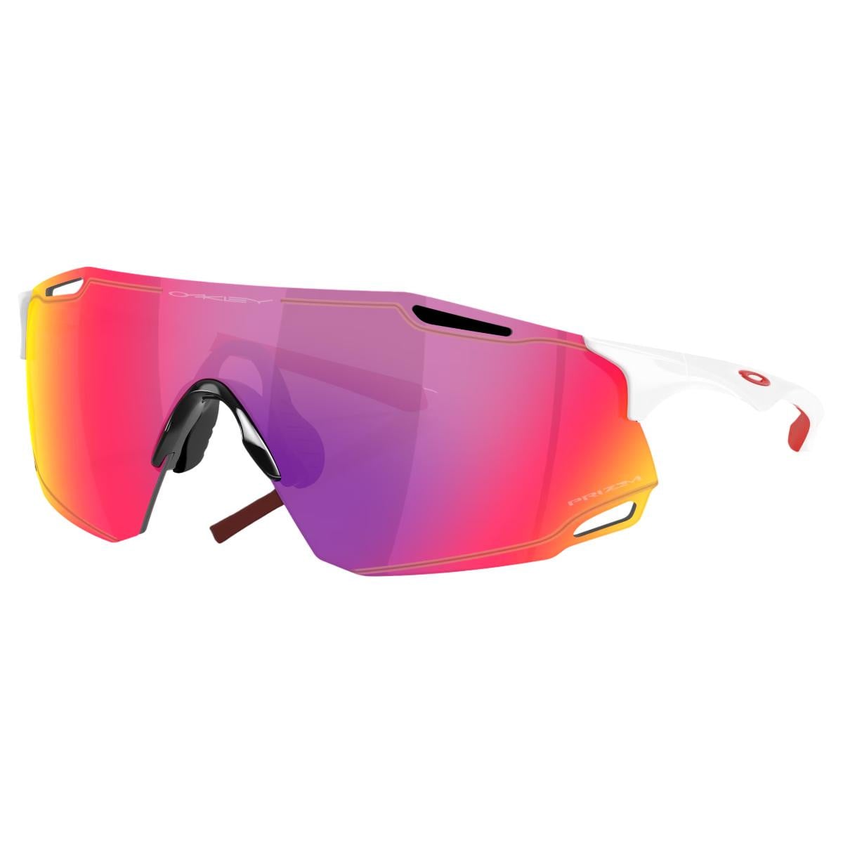 Ochelari de soare Oakley Cybr Dyno Polished White / Prizm Road